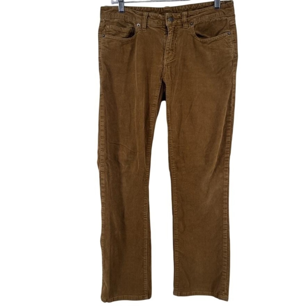 Patagonia Corduroy Pants Womens Sz 28 (32x30) Brown Straight Organic Cotton